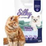 Silky Silikonové stelivo bezprašné 3,8 l – Zboží Dáma