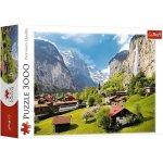 Trefl Lauterbrunnen Švýcarsko 33076 3000 dílků – Sleviste.cz