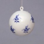Cibulák Dubí Vánoční ozdoba koule malá C68 cibulový porcelán 10635 – Hledejceny.cz