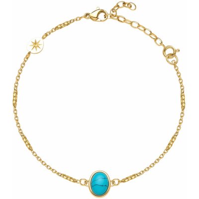 Brosway Jemný dámský náramek s tyrkysem Essential BNL142 – Sleviste.cz