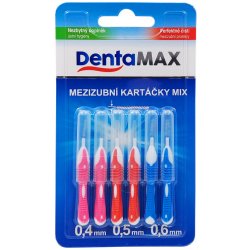 Dentamax Mezizubní kartáčky MIX velikostí 6 ks