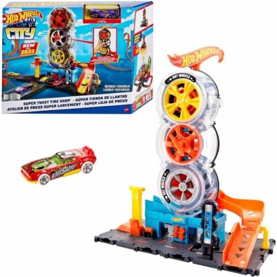 Hot Wheels City superpneu obchod – Zboží Mobilmania