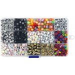 Grafix Korálky abeceda 15 druhů – Zboží Mobilmania