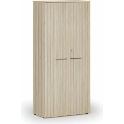 Primo Kancelářská skříň s dveřmi WOOD, 1781 x 800 x 420 mm, dub přírodní – Zboží Dáma Primo Kancelářská skříň s dveřmi WOOD, 1781 x 800 x 420 mm, dub přírodní – Zboží Dáma