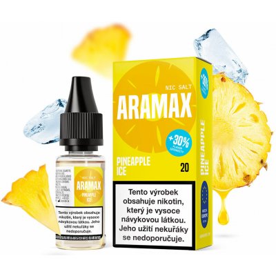 Aramax Salt Pineapple Ice 10 ml 10 mg – Zboží Dáma