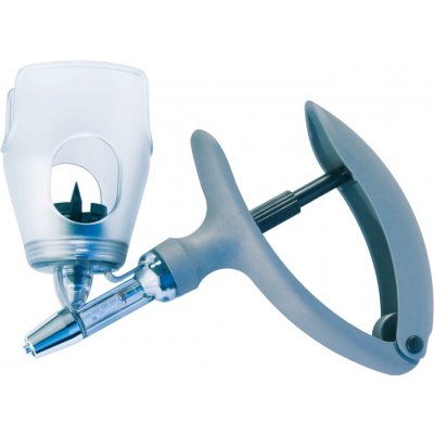 KERBL 23131 HSW ECO-MATIC® očkovací injekční automat s nástavcem na lahvičky, LL, 0,3ml – Hledejceny.cz