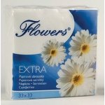 Flowers Extra papírové ubrousky 1V 100ks 33x33cm – Zboží Mobilmania