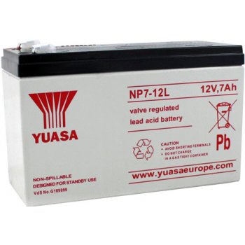 YUASA NP7-12L 12V 7Ah