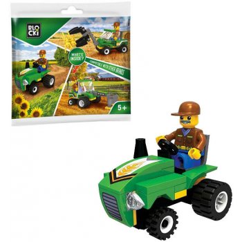 ICOM Blocki MyFarm Traktor s figurkou 47 ks