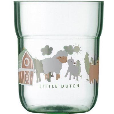 MEPAL Dětská sklenice Mio LITTLE DUTCH Zelená 250 ml – Zboží Mobilmania