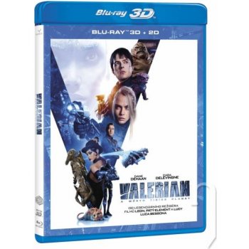 VALERIAN A MĚSTO TISÍCE PLANET 3D BD