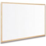 2x3 Bílá tabule 60 x 40 cm (whiteboard), popisovatelná, magnetická, dřevěný rám – Zboží Živě