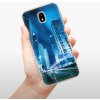 Pouzdro a kryt na mobilní telefon Samsung iSaprio Night City Blue Samsung Galaxy J5 2017