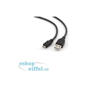 Gembird CCP-MUSB2-AMBM-10 micro USB 2.0, 3m, černý