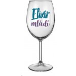 Nekupto Na Zdraví sklenice na víno Elixír mládí 440 ml – Zboží Dáma