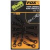 Rybářská karabinka a obratlík FOX Obratlík Edges Kwik Change Hook Swivel vel.10 10ks