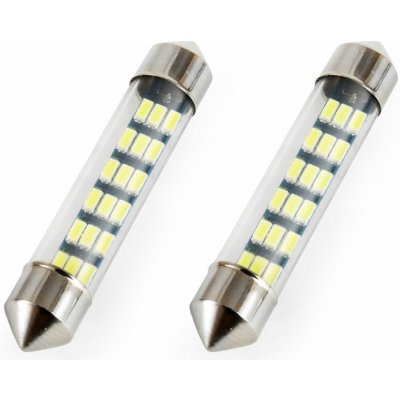 AMiO LED žárovky STANDARD Festoon C5W 18xSMD 3014 12V 41mm – Hledejceny.cz
