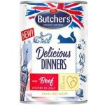 Butcher's Delicious Dinners kawałki z wołowiną w galaretce 400 g – Hledejceny.cz