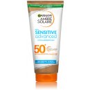 Garnier Ambre Solaire Sensitive Advanced Kids opalovací mléko pro děti SPF50+ 175 ml