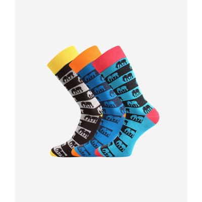 Barevné ponožky Wearel 020 sloni 3 páry – Zboží Mobilmania