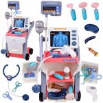 RKToys Zdravotnický vozík Happy Doctor Růžový – Zbozi.Blesk.cz