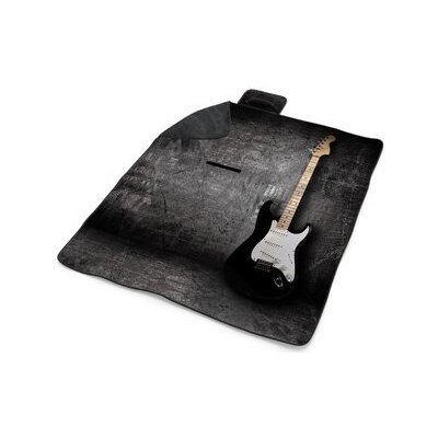 Sablio Plážová deka Kytara 200x140 cm – Sleviste.cz