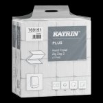 Skládané papírové ručníky KATRIN PLUS 2-vrstvý – Zboží Dáma