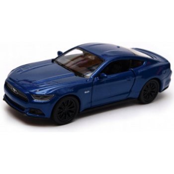 Welly Ford 2015 Mustang GT modrý 1:34-39