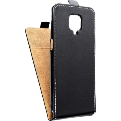 Pouzdro Flip Case SLIM FLEXI FRESH Xiaomi Redmi Note 9 Pro černé
