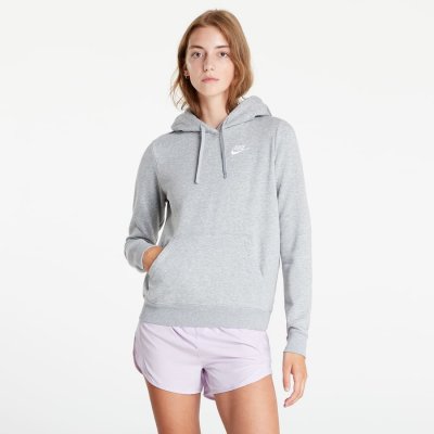 Nike Sportswear Club Fleece Hoodie šedá – Zboží Mobilmania