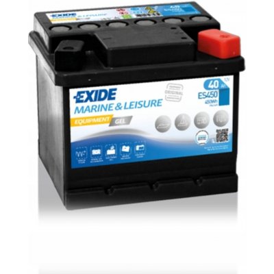 Exide Equipment Gel 12V 40Ah 280A ES450 – Sleviste.cz