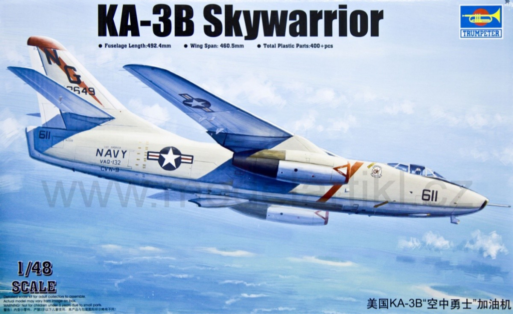 Trumpeter Douglas KA-3B Skywarrior 1:48