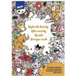 MFP 5301031 omalovánky antistresové Roztomilé kočičky 210x296 – Zboží Dáma