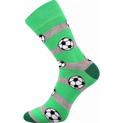 Lonka Trendy ponožky Woodoo Sólo 3p bal. vzor 01 fotbal