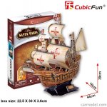 CubicFun 3D puzzle Loď Santa Maria 113 ks – Sleviste.cz
