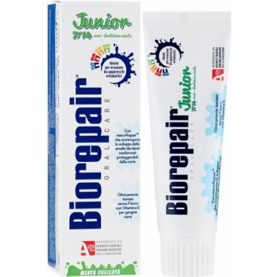 Biorepair Junior mátová pro děti bez fluoridů 75 ml – Hledejceny.cz