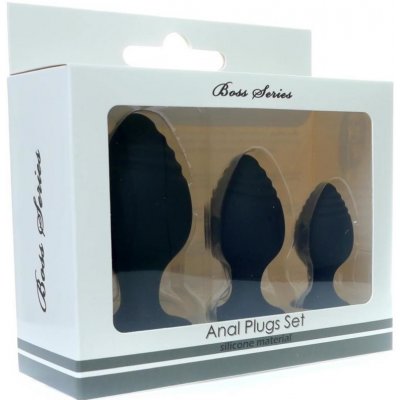 Silicone Anal Plugs Set – Zboží Dáma