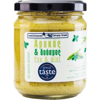Simply Greek Pomazánka ze zelených hrášků s mátou 200 g – Zboží Dáma