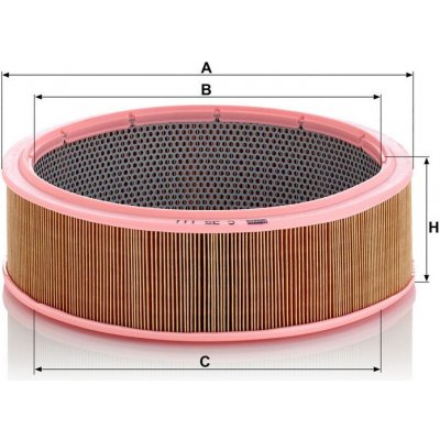 MANN-FILTER Vzduchový filtr MANN C35111 (MF C35111) – Hledejceny.cz