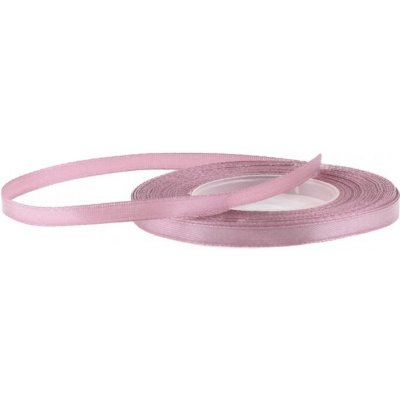 Stuha saténová 6mm/32m carmine pink (karmín.růžová) – Zboží Dáma