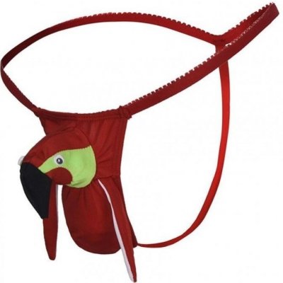 Pánská sexy tanga papoušek červený – Zboží Mobilmania