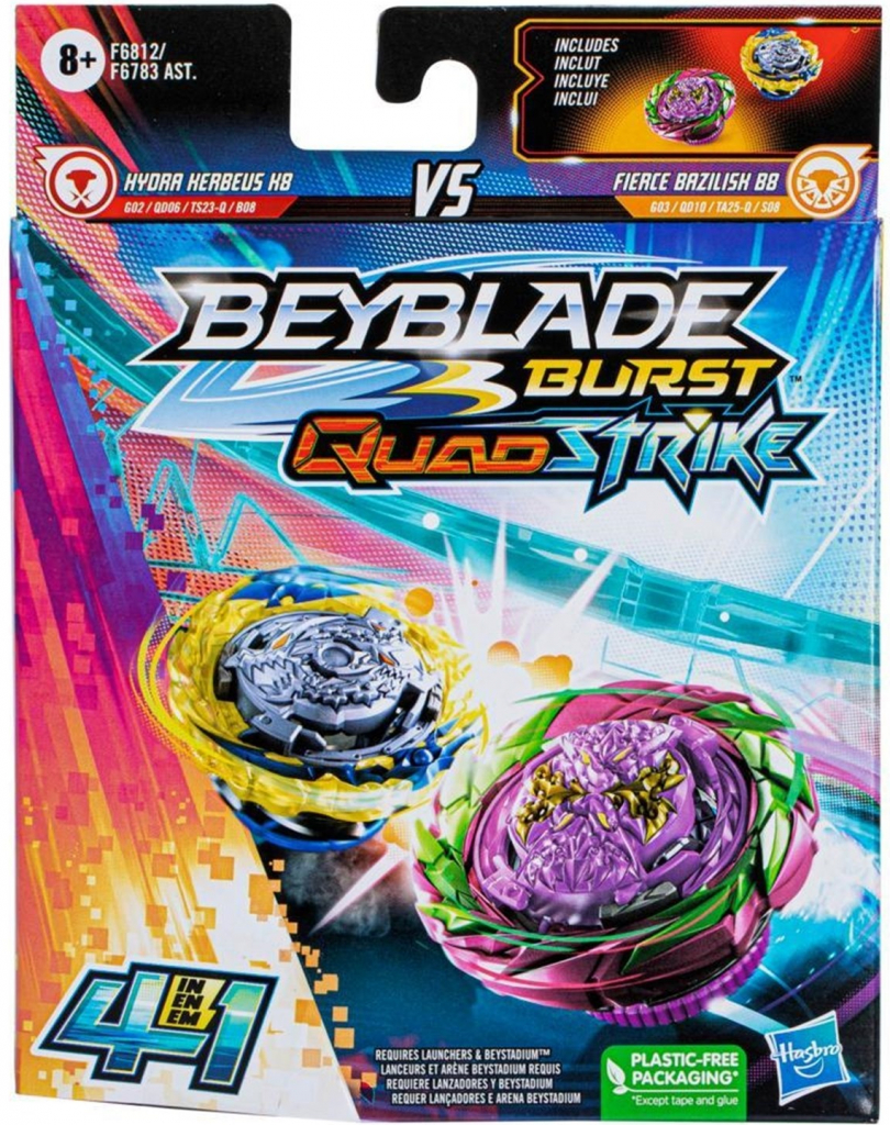 Hasbro Beyblade QS Dual Pack Bazillish