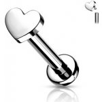 Šperky4U piercing do brady labreta titan srdíčko TIT1098-1208 – Zbozi.Blesk.cz