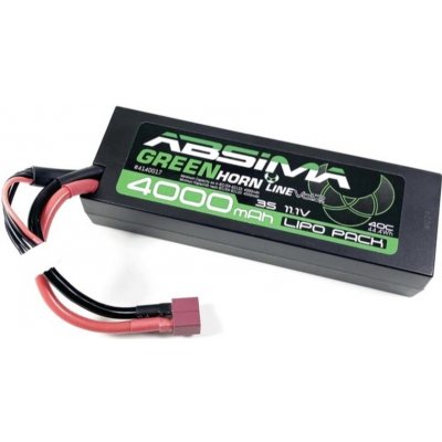 Absima LiPo akumulátor Absima 11,1V / 4000mAh 40C Low Profile konektor T-Dean – Zboží Mobilmania