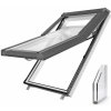 Střešní okno SKYLIGHT Střešní okno Bílá, Šedá RAL 7043, 114x118 cm