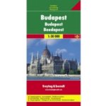 Budapešť mapa 1:27 500 – Zboží Mobilmania