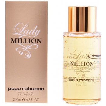 Paco Rabanne Lady Million sprchový gel 200 ml