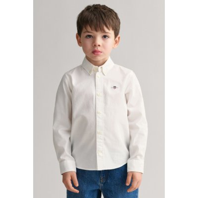 Gant Shield Oxford Bd Shirt bílá – Zboží Dáma