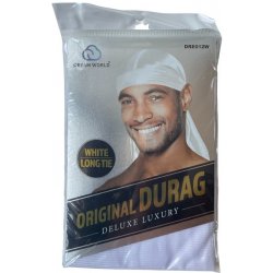 Durag Šátek White Bílá