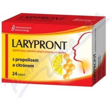 Larypront s propolisem a citrónem 24 tablet